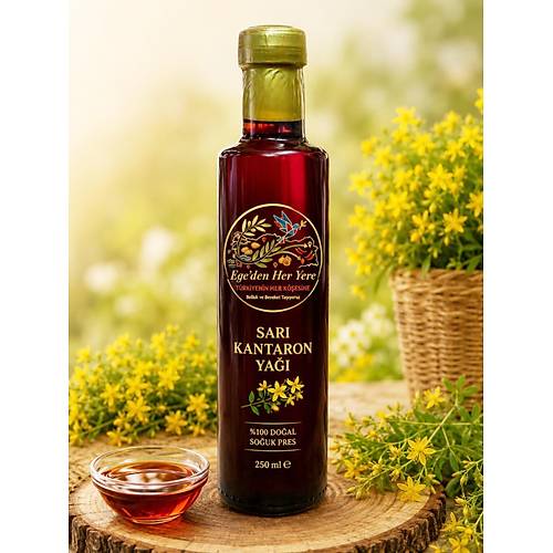 Sar� Kantaron Ya�� 250 Ml Cam �i�e 1 Y�l Bekletilmi�