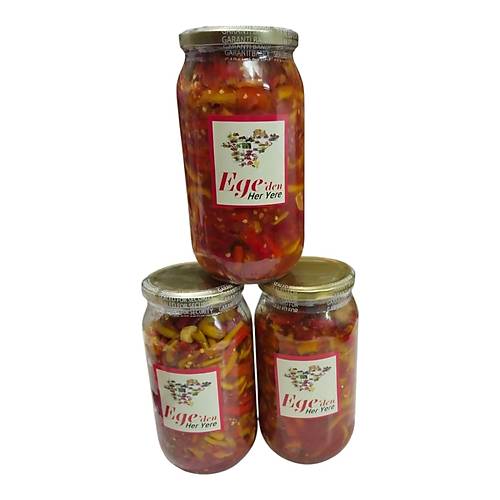 Domates Soslu Ac Biber Konservesi 1 Kg.x 3 Adet