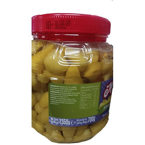 Mevsim Biberiye Tur�usu Net 1350 gr./S�zme A��rl�k 700 gr