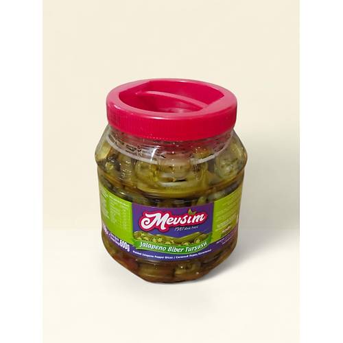 Jalapeno Biber Tur�usu Net 1350 gr./S�zme A��rl�k 600 gr