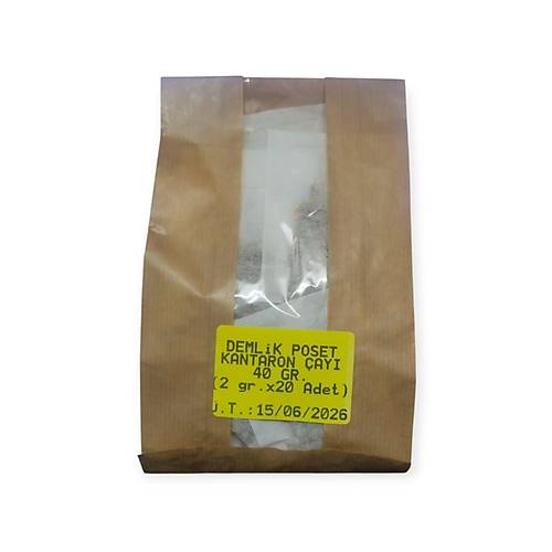 Demlik Po�et Sar� Kantaron �ay� 20'li Paket 40 gr.(2 gr.x 20 Adet)