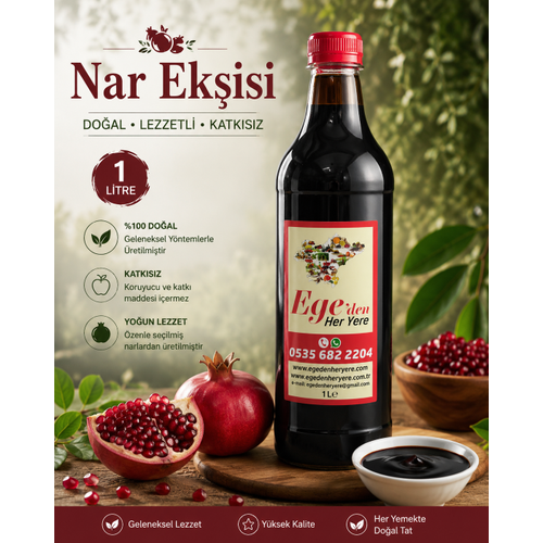 Nar Ek�isi Ev Yap�m� Y�resel Do�al Katk�s�z 1 Kg