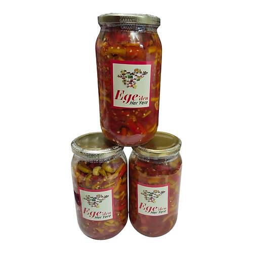 Domates Soslu Ac Biber Konservesi 1 Kg.x 3 Adet