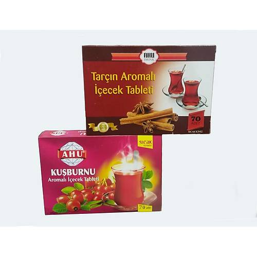 Tar��n ve Ku�burnu Aromal� ��ecek Tableti 70 Adet-500 Gr
