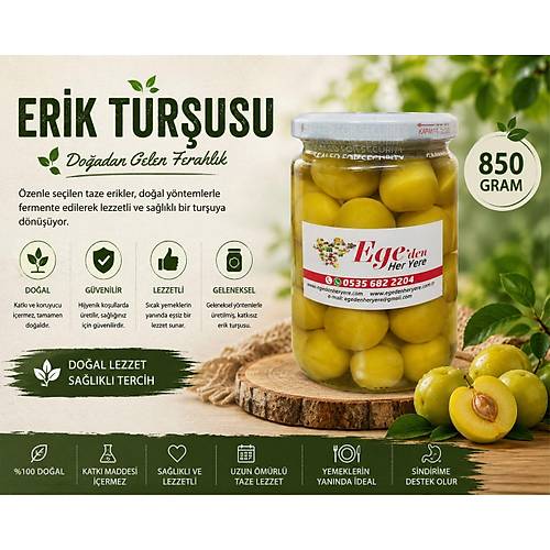 Ye�il Erik Tur�usu 450 ve 850 gr.(Tercih Sizin)