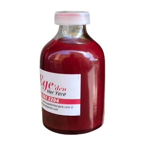 Egeden Her Yere Krmz Kantaron Ya 50 ML Cam ie 1 Yl Bekletilmi
