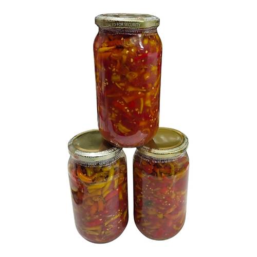 Domates Soslu Ac Biber Konservesi 1 Kg.x 3 Adet