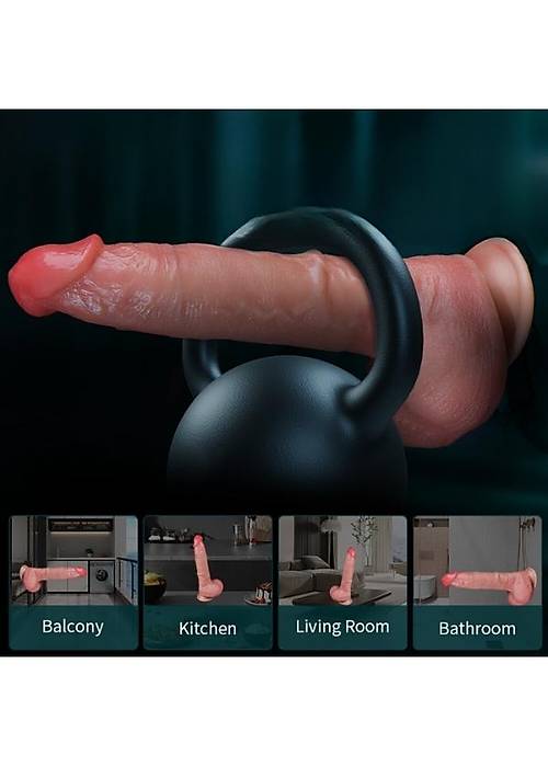 Ultra Realistik Isıtma İleri Geri ve Dönme Fonksiyonlu Gerçekçi Melez Vibratör