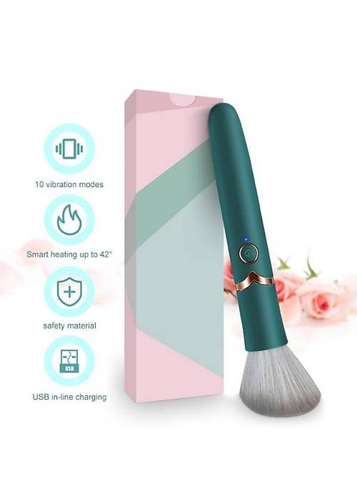 Isıtmalı titreşimli makyaj fırçası vibratör