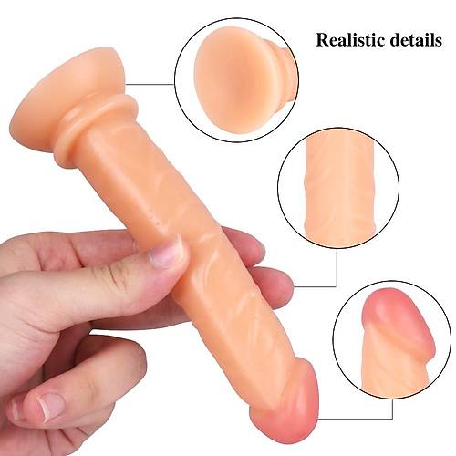 15CM Testissiz Gereki Anal Dildo