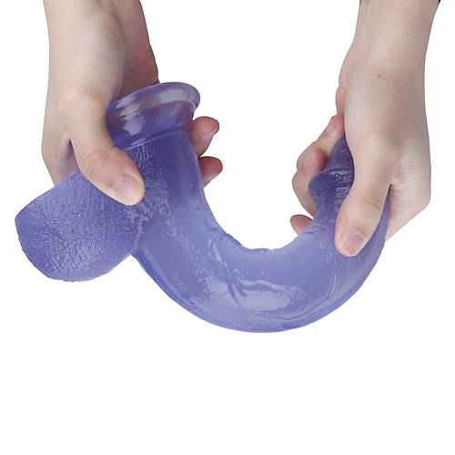 23 CM Mor Renk Dildo Penis