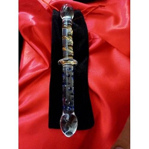 ift Tarafl Cam Dildo