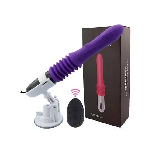 Telescopic Uzaktan Kumandal Seks Makinesi Vibratr