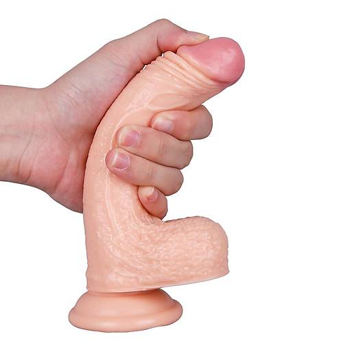 19 CM Ten Rengi Vantuzlu Dildo