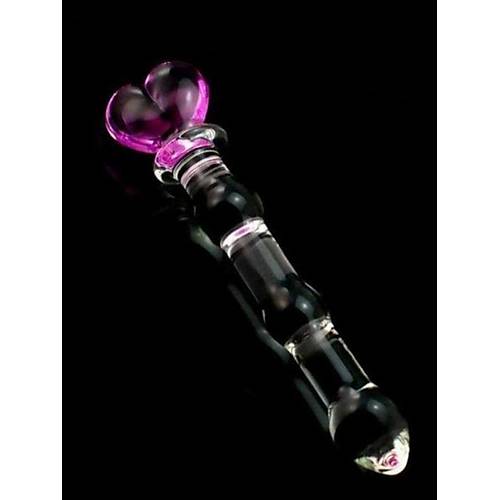 20 cm Boumlu Cam Dildo