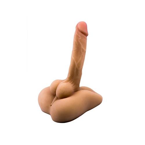 Ultra Gereki Byk Penisli Anl ve Dildo zellikli Yarm Vcut Mastrbatr