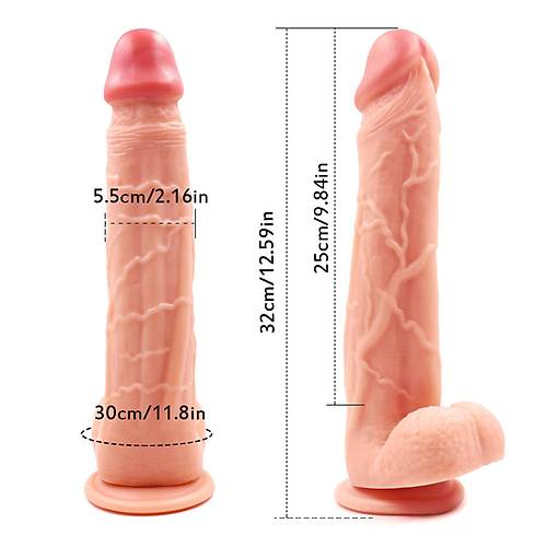 32CM Sper Realistik Gereki Dildo