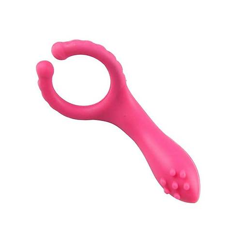 Testis Uyarcl Titreimli Penis Halkas Pembe