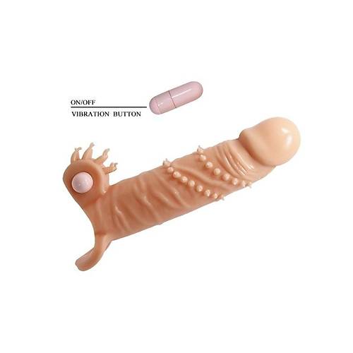 4 cm Dolgu Uzatmal Titreimli Penis Klf