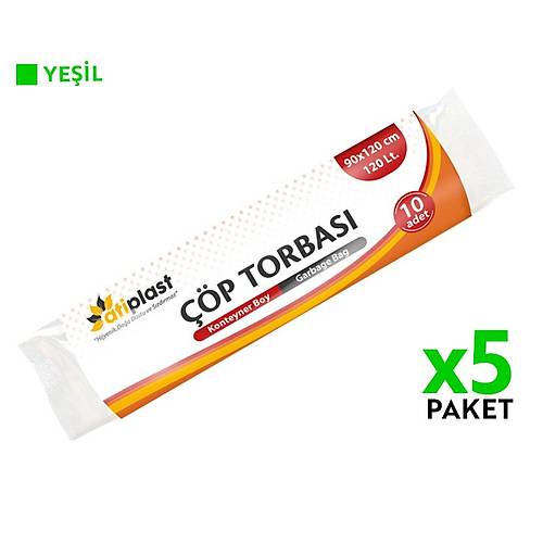 Atiplast Çöp Torbası Endüstriyel Hantal Boy 600 gr 100 x 150 cm Mavi