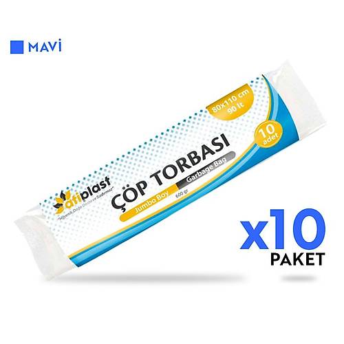Atiplast p Torbas Endstriyel Jumbo Boy 600 gr 80 x 110 cm Siyah