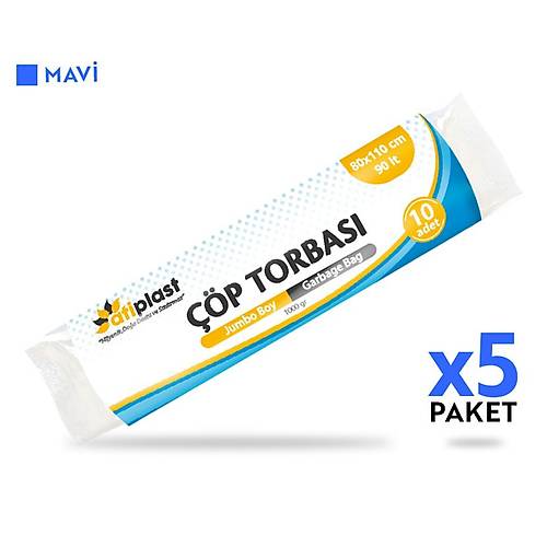 Atiplast p Torbas Endstriyel Jumbo Boy 1000 gr 80 x 110 cm Siyah