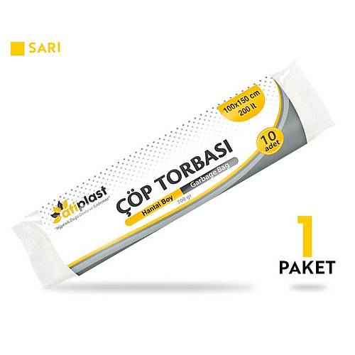 Atiplast p Torbas Endstriyel Hantal Boy 700 gr 100 x 150 cm Sar 10 Rulo