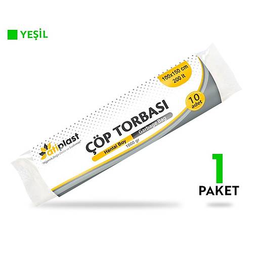 Atiplast p Torbas Konteyner Boy 800 gr 120 x 150 cm Mavi