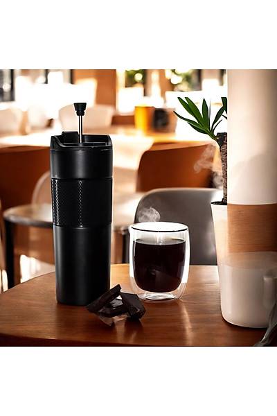 FRENCH PRESS TERMOS - SYAH 500 ML