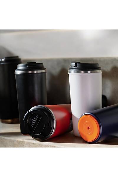 DEVRLMEZ PASLANMAZ ELK TERMOS - LACVERT 500 ML