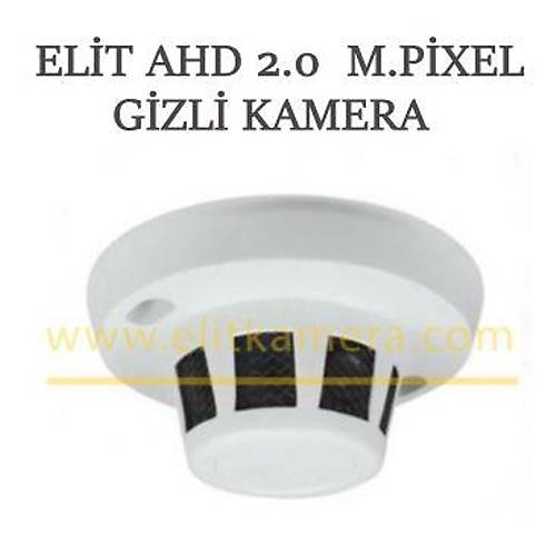 Elit 1200 Ahd 2.0 M.Pixel Duman Dedektörlü  Gizli Kamera
