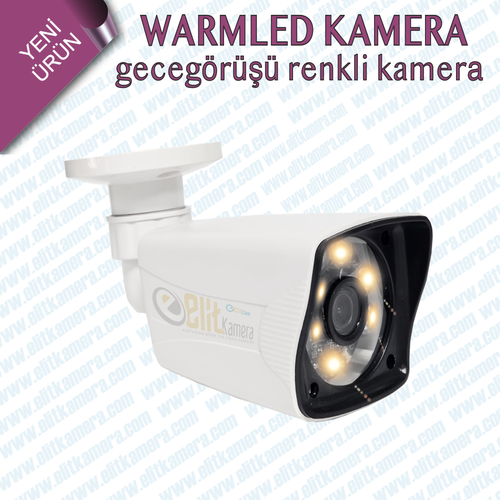 Elit 3356 Ahd Warmled Gecegörüşü Renkli kamera 5.0 m.pixel Sony Lens 1080p full hd Su geçirmez
