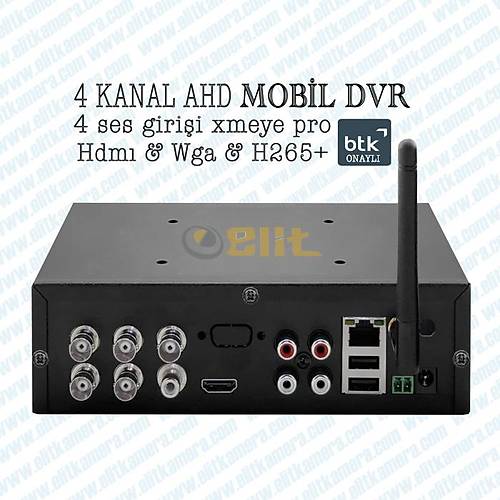 Elitcam 1205 4 Kanal Ahd Mobil Dvr ( xmeye )