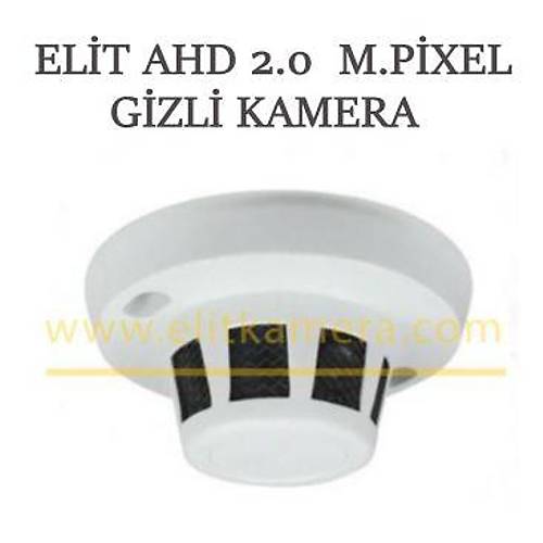 Elit 1200 Ahd 2.0 M.Pixel Duman Dedektrl  Gizli Kamera