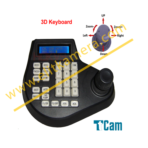 Elit 1141 Ahd ve Analog Speedome Kamera Kontrol Klavyesi