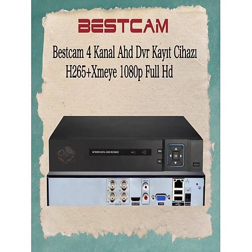 BESTCAM HD-7004 Ahd Kayt Cihaz 4 Kanal ( 1080N Kayt )