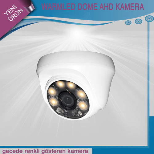 Elit 3357 Ahd Warmled Gecegr Renkli Dome kamera 5.0 m.pixel Sony Lens 1080p full hd Su geirmez