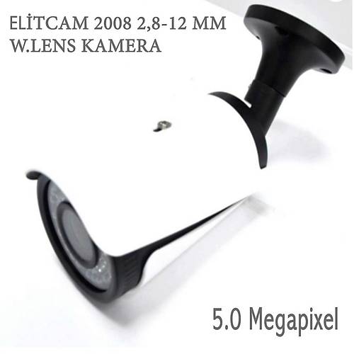 Elitcam 5008  5.0 Megapixel 2.8 - 12 MM Ahd Kamera W.Lens