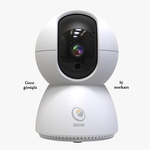 Eltcam 3608 360 Derece Kablosuz Wifi Bakc ve Bebek Kameras