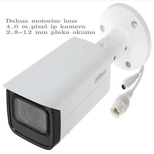 Dahua IPC-HFW1431T-ZS-2812-S4 4 MP 2.8-12mm Motorize Lens Bullet IP Gvenlik Kameras