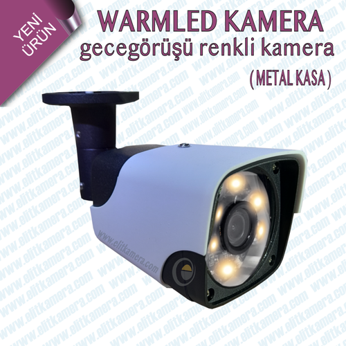 Elit 1637 Ahd Warmled Gecegr Renkli kamera ( Metal Kasa )5.0 m.pixel Sony Lens 1080p full hd Su geirmez