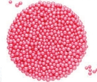 Pembe 2 mm Boncuk Sprinkles 250 gr