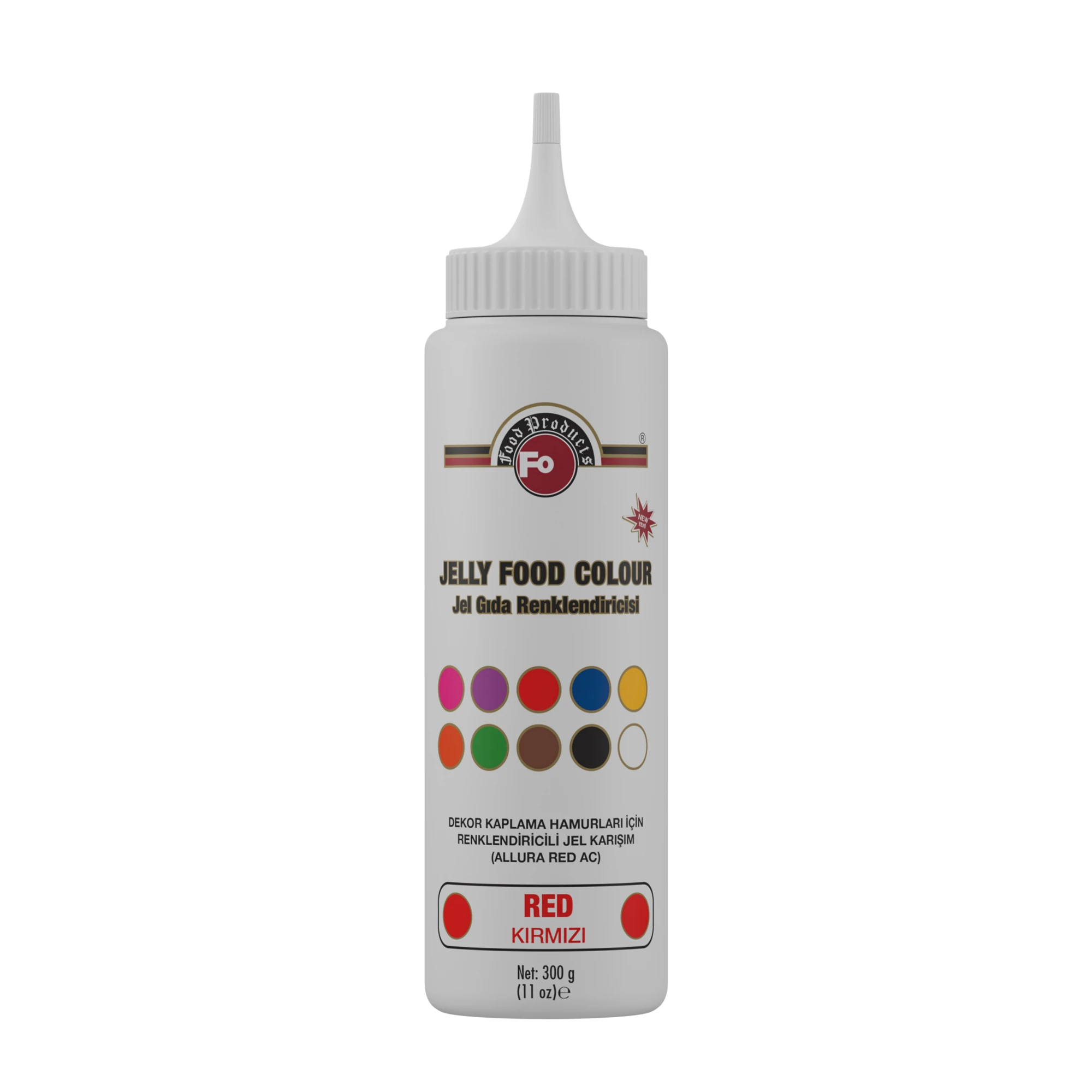 Kırmızı Jel Gıda Boyası 300 gr