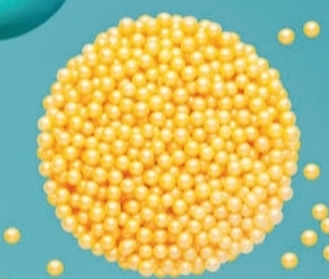 Dr Gusto Sarı Boncuk Şeker 90 Gr 4 mm