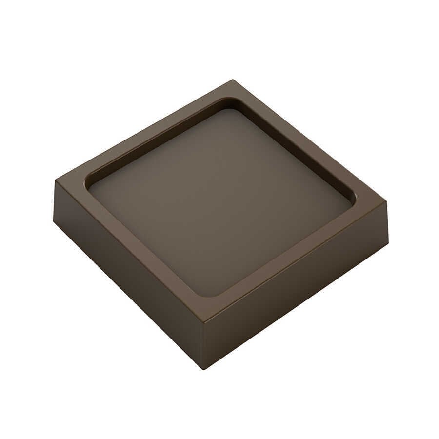 Square With Boarder Chocolate Mould No: 518