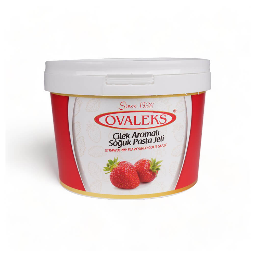 Çilek Aromalı Soğuk Pasta Jeli 7KG