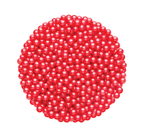 Kırmızı 4 mm Boncuk Sprinkles 45gr