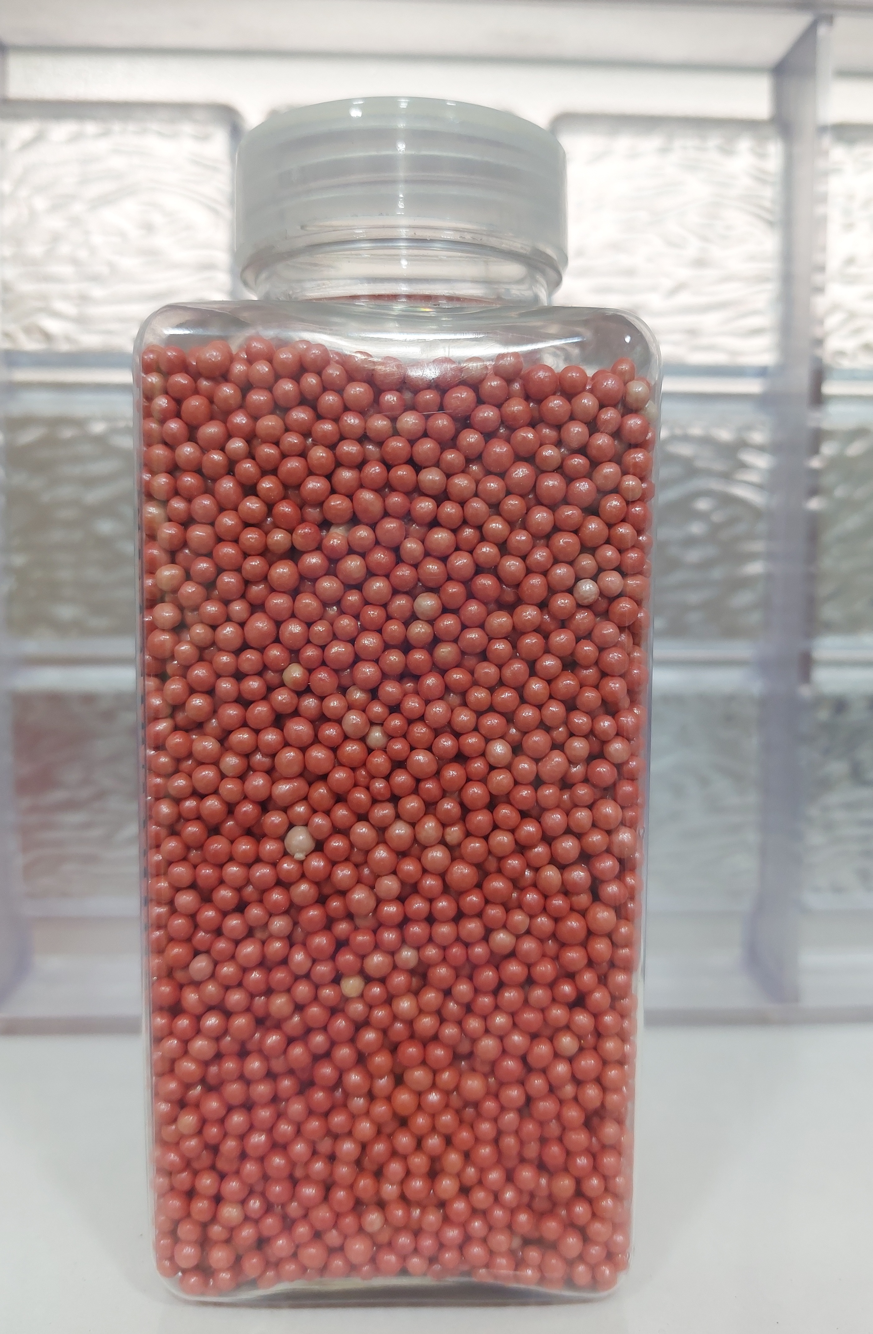 turuncu 2 mm Boncuk Sprinkles 250 gr