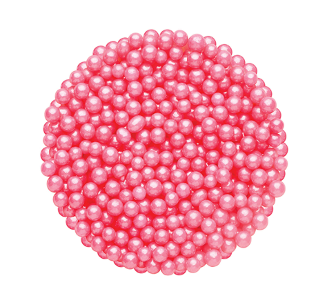 Pembe 4 mm Boncuk Sprinkles 45gr