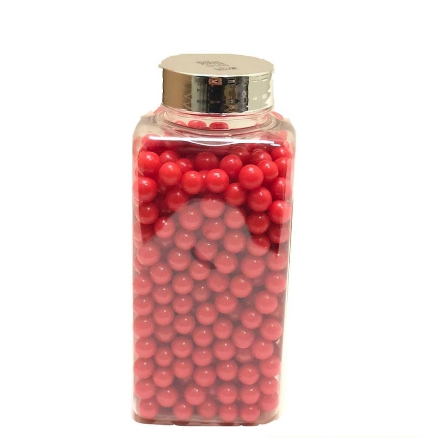 Dr Gusto Kırmızı Boncuk Şeker 250 gr 8 mm
